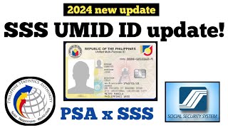 SSS UMID ID APPLICATION 2024 UPDATE [upl. by Mike]