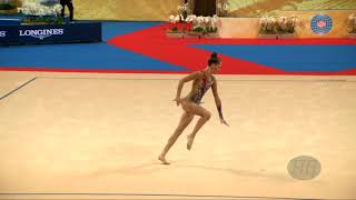 MITROVIC Jelisaveta SRB  2018 Rhythmic Worlds Sofia BUL  Qualifications Hoop [upl. by Morentz]