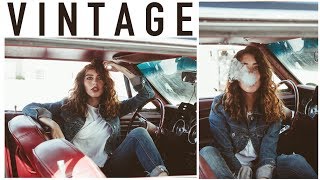 SESION VINTAGE  TUMBLR  TIPS [upl. by Znieh459]