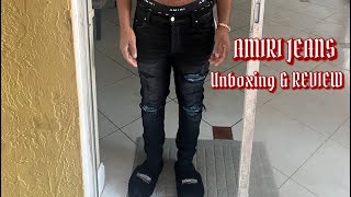 UNBOXING amp REVIEW AMIRI JEANS MX1 [upl. by Veneaux]