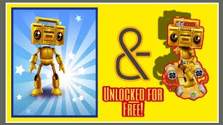 Subway Surfers  Unlocking Boombot  Bass Blaster for free ATRI MITRA [upl. by Llyrrad734]