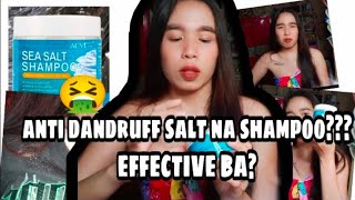 ALIVER SEA SALT SHAMPOO  ANTI DANDRUFF SHAMPOO REVIEW [upl. by Lilak938]