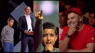 مغرب المواهب  أداء إسماعيل الطفل الذي أبكى لجنة تحكيم Big UP [upl. by Afrikah255]