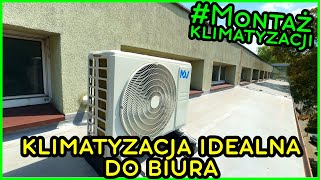 Klimatyzacja idealna do BIURA  Montaż 2x MDV Aroma 7kW [upl. by Namdor382]