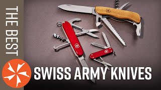 Best Swiss Army Knives for Everyone  KnifeCenter [upl. by Zorina458]