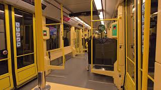 Ride on Tvärbanan line 31 Bombardier Flexity Swift A32 423 [upl. by Ileana]