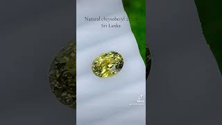 Natural chrysoberyl gemstone [upl. by Elia548]