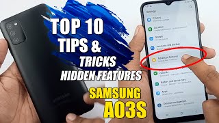 Samsung Galaxy A03s Top10 Tips amp Tricks  For All A Series Users  English Tutorial [upl. by Dnomar869]