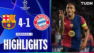 HIGHLIGHTS  Barcelona vs Bayern München  UEFA Champions League 2425  TUDN [upl. by Finley]