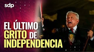 ÚLTIMA de AMLO 🥺 GRITO de INDEPENDENCIA 2024 EN VIVO en el ZÓCALO 🇲🇽 [upl. by Jarl]