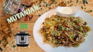 Cook Instant Pot Mutanjan Rice in 10 Min  Instant Pot Recipes  Quick and Easy [upl. by Abita]