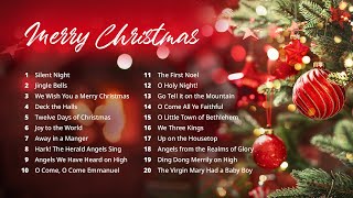 Top 20 Christmas Songs and Carols Popular Christmas Music 🎄 2022 [upl. by Arst641]