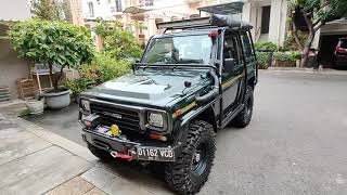 Daihatsu Taft GT 4x4 Tahun 1993 Turbo Intercoller yang Ngegemesin banget [upl. by Adnirual783]