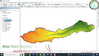 Cutting a Digital Elevation Model DEM With Watershed [upl. by Irved]