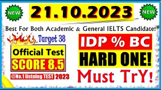 IELTS LISTENING PRACTICE TEST 2023 WITH ANSWERS  21102023 [upl. by Christin636]