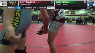 Corey Knudsen Oshkosh wrestling [upl. by Novonod]