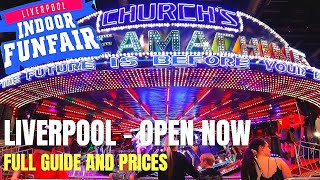 Indoor Funfair Liverpool  Full Guide and Prices  On Ride POVs  Opening Night August 2022 [upl. by Haziza]