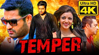 Temper 4K Ultra HD Blockbuster Action Hindi Dubbed Movie  Jr NTR Kajal Aggarwal  टेम्पर [upl. by Chatav]