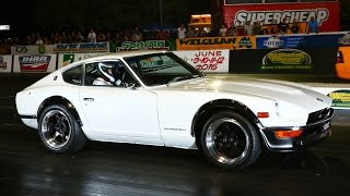 11 SEC TUFF RB26 POWERED 260Z AT WILLOWBANK TEST N TUNE [upl. by Yr]