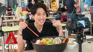 Singapores top competitive eater Zermatt Neo turns love for food into YouTube career [upl. by Alarise]