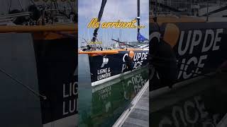 Les premiers IMOCA arrivent aux SablesdOlonne pour préparer le Vendée Globe 2024 [upl. by Ioves]