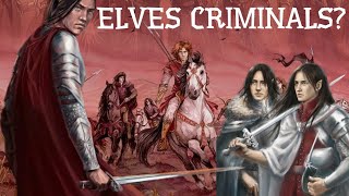 Top 5 Elf Atrocities from Lord of the Rings Elves are not always good [upl. by Acirre367]