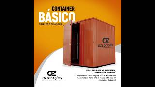 Aluguel de containers para obras eventos e indústrias em Maringá e região  Oz Locações [upl. by Roddie167]