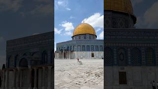 The Dome of the Rock in the Old City of JerusalemIsrael 2024 [upl. by Anawqahs]