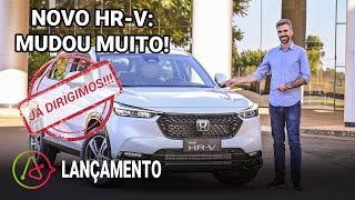 JÃ DIRIGIMOS Novo Honda HRV 2023 veja no que o SUV evoluiu [upl. by Ecinaj]