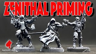 Zenithal Priming  Airbrushing for Beginners [upl. by Hsuk865]