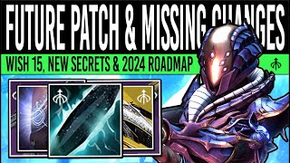 Destiny 2 JANUARY UPDATES amp MISSING CHANGES 15th WISH 2024 Content Future Secrets amp Glitches [upl. by Andriette]