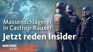 Clankriminalität in NRW Insider berichten von Schlägerei in CastropRauxel  Aktuelle Stunde [upl. by Azerila]