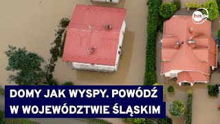 Oblicza powodzi na południu Polski Zalane Międzyrzecze Dolne okiem drona TVN24 [upl. by Alfeus297]