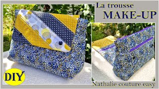 Confectionnez votre trousse MAKEUP  patron PDF offert par Nathalie couture easy [upl. by Merton]