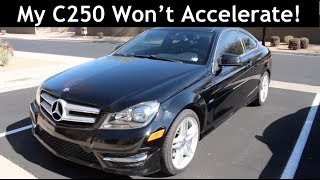 Mercedes C Class Loses Power  75K Mile Review W204 C250 [upl. by Analise]