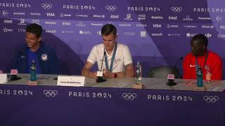 Jakob Ingebrigtsen Wins Olympic 5000m Gold Press Conference [upl. by Leahey441]