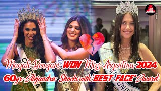 Miss Argentina 2024 SHOCKER Magali Won Miss Crown 🎉 60 Years Old Alejandra Got Best Faces Award🤳 [upl. by Hurwit546]