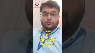 Banking Success Story  Prakhar Yadav  Utkarsh Small Finance Bank  IPB shorts [upl. by Yrehc]