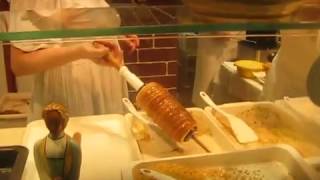 Hungarian Spit Cake Kürtőskalács How Its Made مشروع بسيط  الكعكة كيك المشوية [upl. by Eloci976]