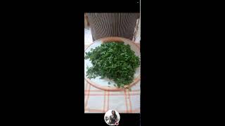 Chopping Parsley satisfying [upl. by Vite910]