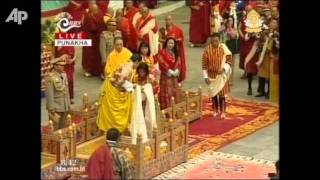 Bhutan King Marries in Elaborate Ceremony [upl. by Aura517]