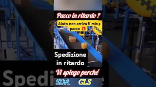 Ritardi consegna GLS Bartolini Amazon SDA poste pacco smarrito tracking [upl. by Hgielime]