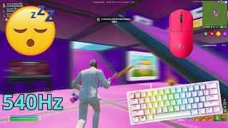 ASMR Fortnite Chill 😴 540HZ  0 PING🌟Go Goated 4v4v4v4 Zone Wars🐐 KBM Razer Huntsman Mini 4K [upl. by Tolman139]