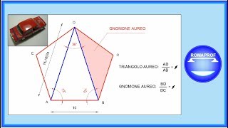 IL PENTAGONO E LA SEZIONE AUREA 416 [upl. by Anoj]