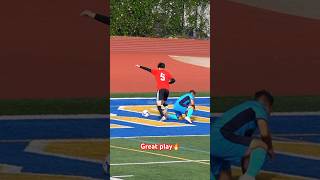 Great play🔥 soccer rosalesfilms football soccerskills futbol [upl. by Brunelle]