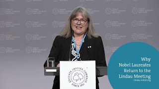 Donna Strickland Why Nobel Laureates Return to the Lindau Meetings [upl. by Earas]