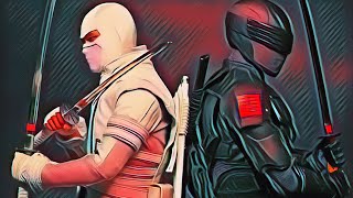 GIJoe Snake Eyes vs Storm Shadow In The End By linkin Park [upl. by Aikahc583]