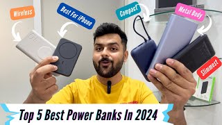 Top 5 Best Power Banks To Buy In 2024 [upl. by Melena]