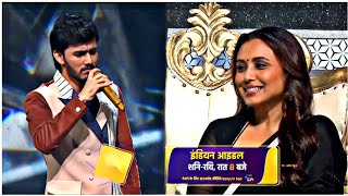 Chirag Kotwal Full Performance In Indian idol 13 Rani Mukherjee Special Episode [upl. by Enilehcim]