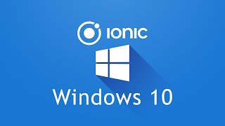 How to install Ionic 5 development environment in windows 10 complete guide [upl. by Tybald]